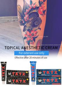 China Black 55% TKTX Tattoo Numbing Cream PMU Eyebrow Lip Body Tattoo Aftercare Ointment on sale