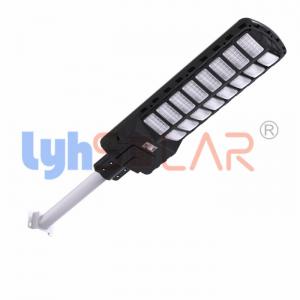 China 18W Black Led Solar Street Lights Outdoor With High Bright SMD5730 Sensor Street Lamp on sale