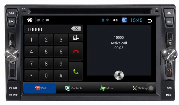 Ouchuangbo car DVD multimedia gps radio android 4.2 OS suport 4 core 1024*600 HD screen
