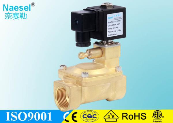 Cheap Fire protection solenoid control valve with manual override for fire protection system for sale