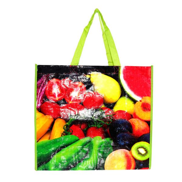High Durability Laminated Non Woven Bag For Farmers Market / Clothing Stores