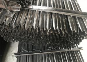 China 1.58kg/m star picket post for austrlia market stain black coated bituman 2100mm length on sale