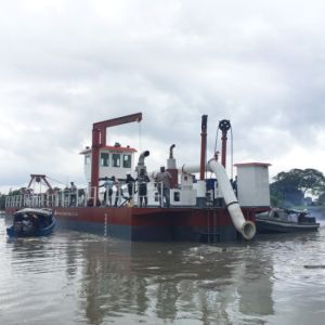 Quality 550mm Discharge Diameter River Dredger Custom Made Hydraulic Dredger wholesale