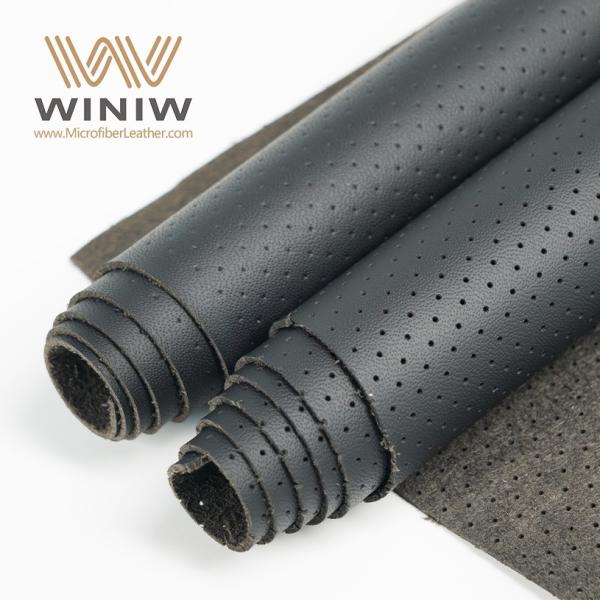 Black Synthetic Leather For Seats Cover