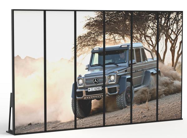 Commercial Multi Screen LED Poster Display Standalone LED Advertising Screen