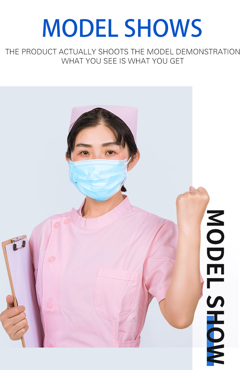 Earloop face masks n95 3 ply medical disposable surgical face mask for sale