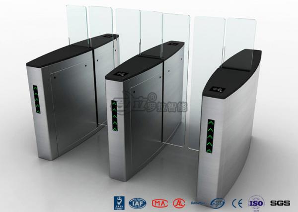 Cheap Stainless Steel Access Control Turnstiles , Sliding Turnstile Security Systems for sale