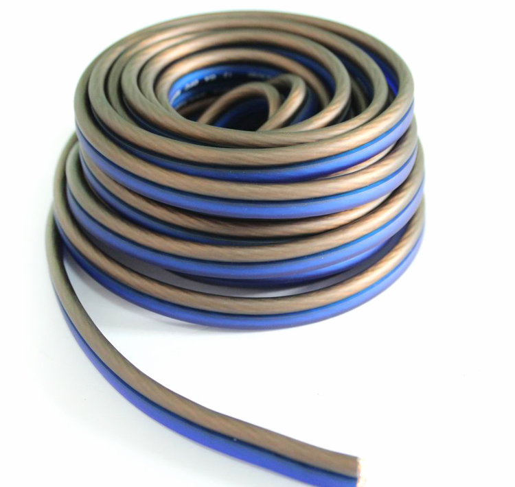 Twisted Pair 50ft 100ft 500ft Car Home Audio OFC Transparent 12ga 14ga 16ga 18ga Speaker Wire