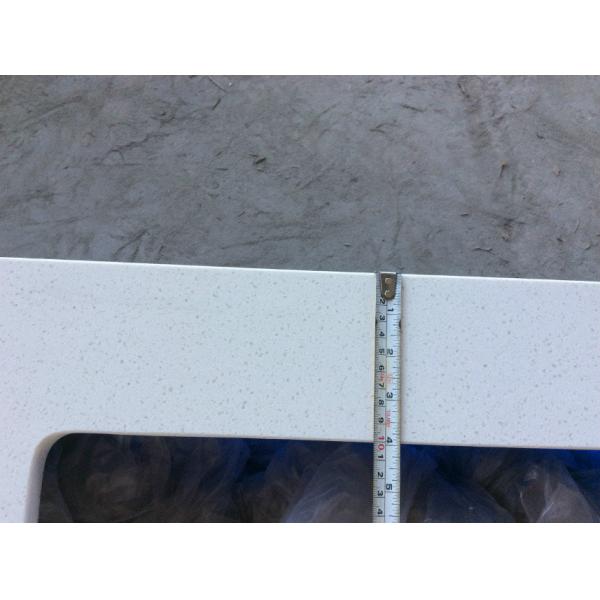 Solid Stone Sparkle Quartz Countertops , Quartz Kitchen Top Heat Resistance