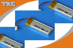 China GSP041235 3.7V 120mAh Polymer Lithium Ion Battery for PDA MP3 MP4 smart card on sale
