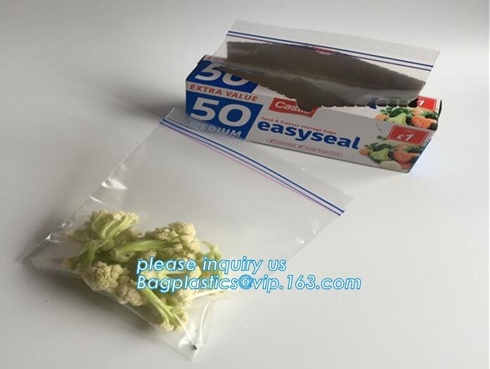 sealing double bag with zipper top for products packing, 5KG resealable rice bag with zipper, bag plastic breast milk st