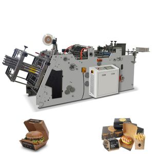 Quality 200-600g/M2 Hamburger Paper Container Machine Low Noise wholesale