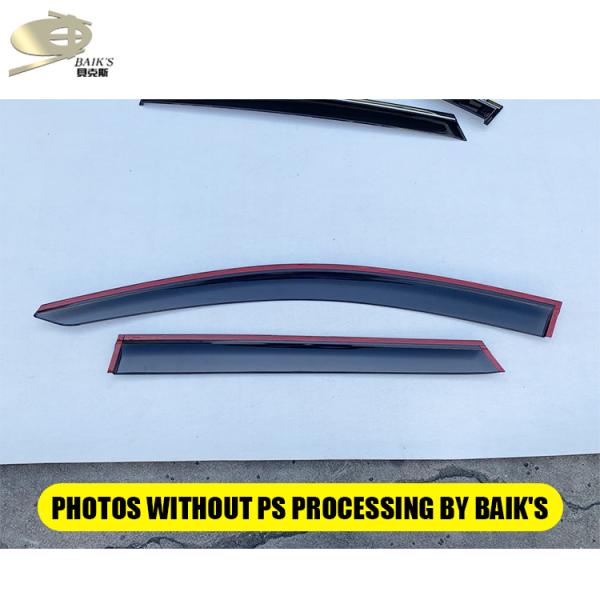 Injection Window Visor , Auto Side Window Deflectors For Geely Binyue 2019