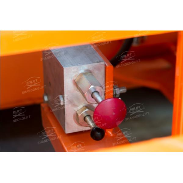 8m Electric Battery Power Self Propelled Elevating Work Platforms / Aerial Lift Scaffolding