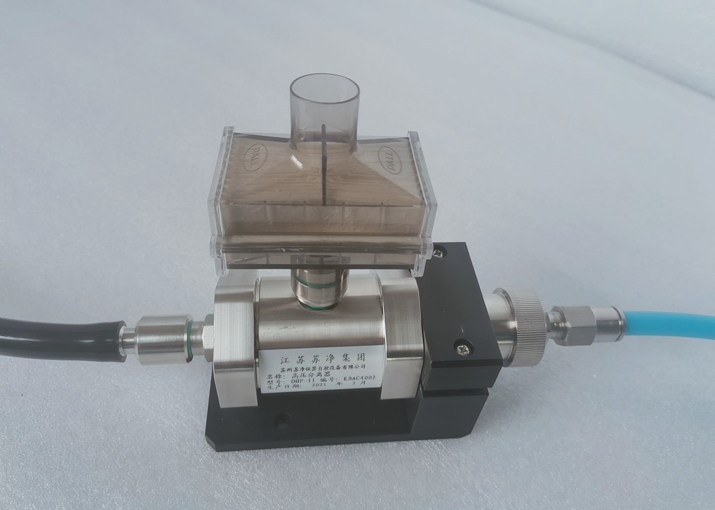 Quality High Temperature Sterilization 150psi Inert Gas Particle Counter SUS316L wholesale