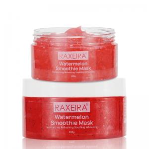 Quality 100% Natural Watermelon Refreshing Smoothing Face Mask For Women wholesale
