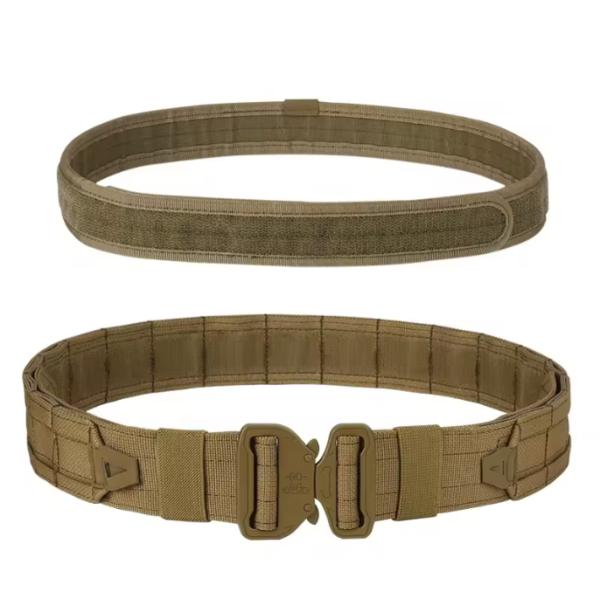 Equipo Tactico Adjustable Molle Bag 6 Pieces Set Polyester Camouflage Tactical Waist Belt With Mag Pouches