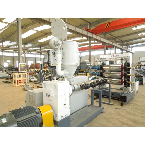 Polyethylene Sheet Extrusion Production Line PE Plastic Sheet Manufacturing Machine