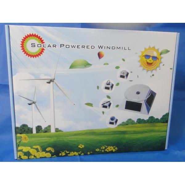 Premium Solar Powered Windmill Toy 170*110*150MM Lightweight