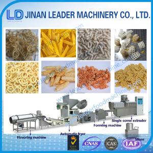 Quality Shrimp cracker / screw / shell /  Pellet Extruding and  Frying Food Process Line wholesale