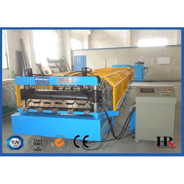 Standing Seam Cold Roll Forming Machine Trapezoidal Sheets 1000 - 1250mm Width Coil