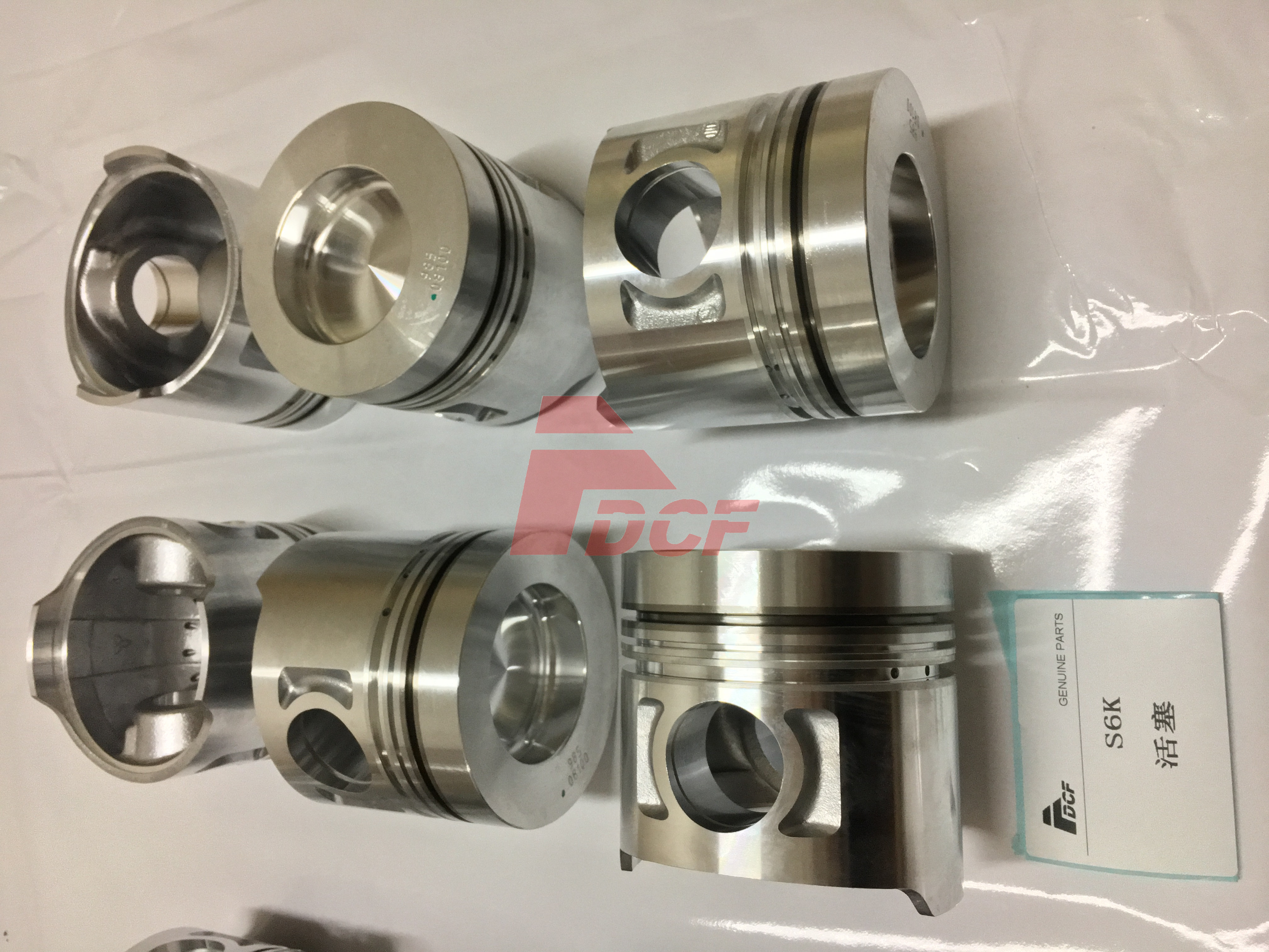 Excavator Spare Part Diesel Engine Piston S6K 247 - 6895 For E320C