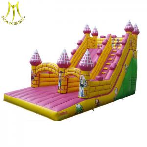 Quality Hansel stock pvc material commercial inflatable bounce house inflatable slide supplier wholesale