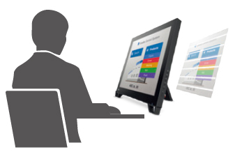 21.5 Inch 1920X1080 Capacitive Touch LCD Module 10 Points USB OCA Optical Bonding