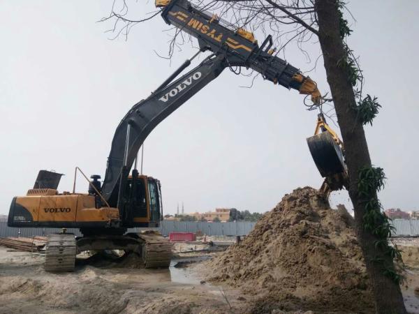 Underground Parking Construction Foundation Drilling Tools Excavator Telescopic