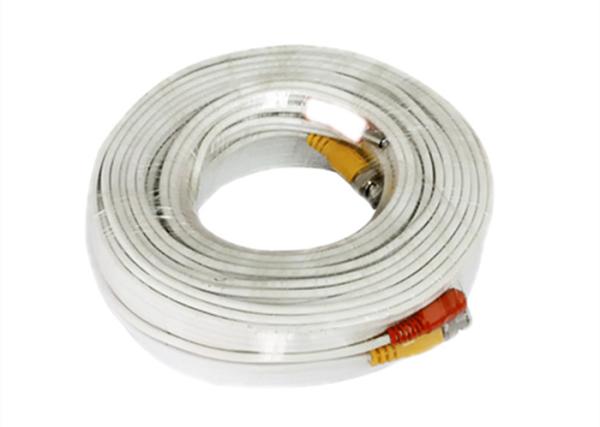 Cheap Pre Made RG59+2C Siamese Camera Cable 50Ft 100Ft Patch Cord BNC And DC Plug for sale