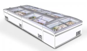 Quality Automatic Defrost Supermarket Island Freezer CFC Free Refrigerant High Efficiency wholesale