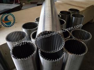 Quality Stainless Steel 304 Wire Wrapped Screen V Shape High Abreaction Resistance wholesale