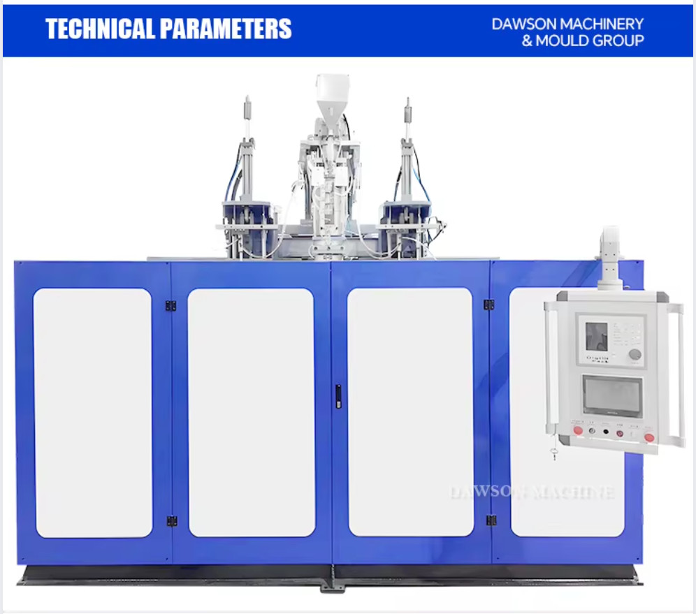 Full Automatic Double Die Head Plastic 5L 10L HDPE Jerrycan Extrusion Blow Molding Machine