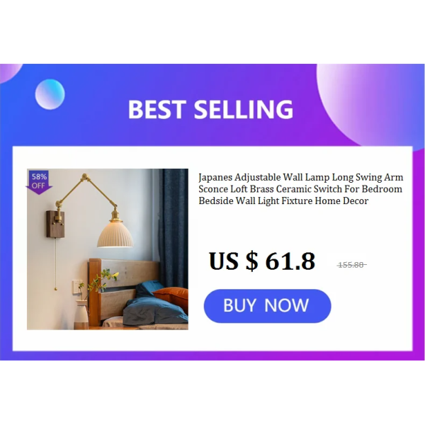 330° Rotatable LED Wall Light Minimalist black Bathroom Strip mirror front light(WH-MR-81)