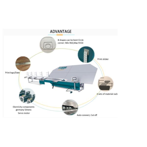 Aluminum Automatic Spacer Bending Machine For Insulating Glass Making