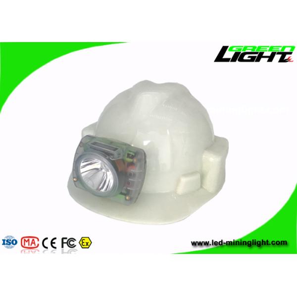 Small Size Rechargeable LED Mining Light PC Material 13000lux 14-16hrs Working Time