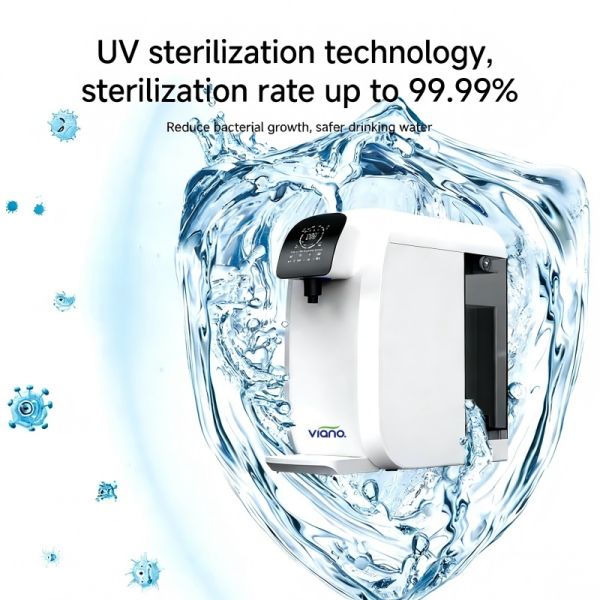 Countertop RO Water Purifier With Heating – Installation-Free Drinking Water System