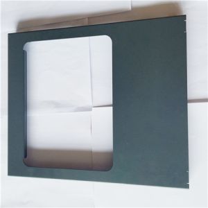 Customize Aluminum stamping endplate sheet metal plate with anodized