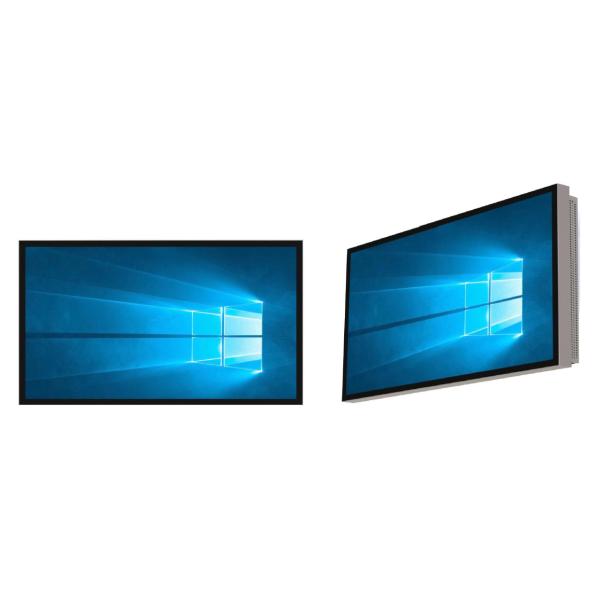 Fanless PCAP Outdoor LCD Display OLED 3000nits 55" Super Slim Rs232