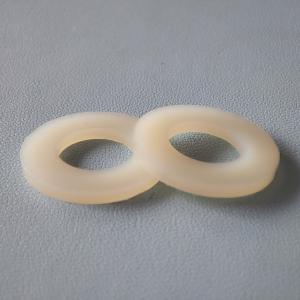 China PEEK PTFE Plastic Hardware Products PP PPS PVC Nylon 20mm Rubber Washer UL 94 V-2 on sale