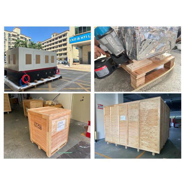 CKD Tempered Glass Laser Cutting Machine 60W 80W With HTI Control