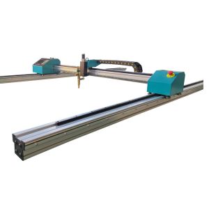 Metal 2-20mm Gantry Cnc Plasma Cutting Machine Dual Drive