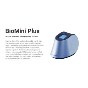 Quality BioMini Plus Suprema Biometric Fingerprint Reader wholesale