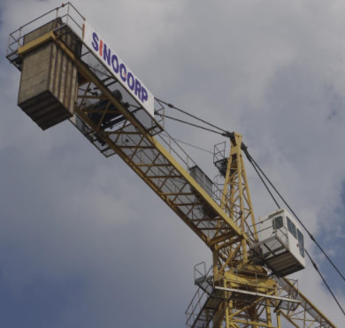 16T hammer head Tower Crane 90m/min