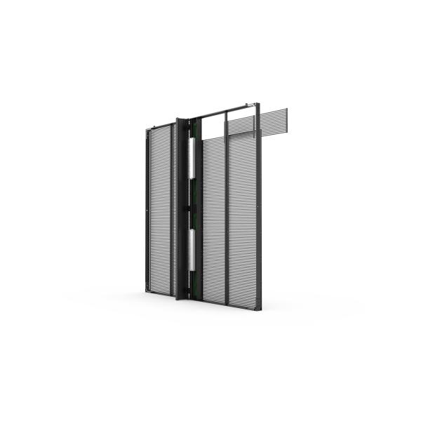 500*500mm Indoor LED Transparent Screen P2.6 4000-4500cd Mall LED Glass Display Window Screen Full-Color Grille Advertising Screen LED Full-Color Smd