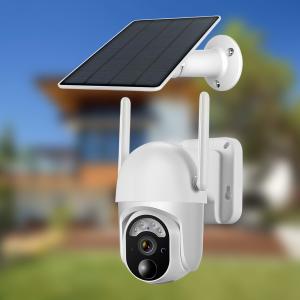 Quality 2K 4MP PTZ Solar Surveillance Camera Outdoor Battery Powered IP65 Waterproof Cellular wholesale