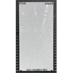 Quality Polished Glazed 6x12 Carrara Marble Tile Ceramic Stone Moisture Proof wholesale