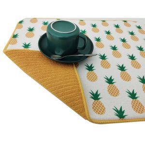 Quality Double Sides Microfiber Dish Drying Mat Printing Designs wholesale