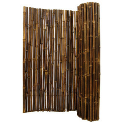 Natural Coloured Bamboo Screening 240cm Garden Bamboo Rolled Fence