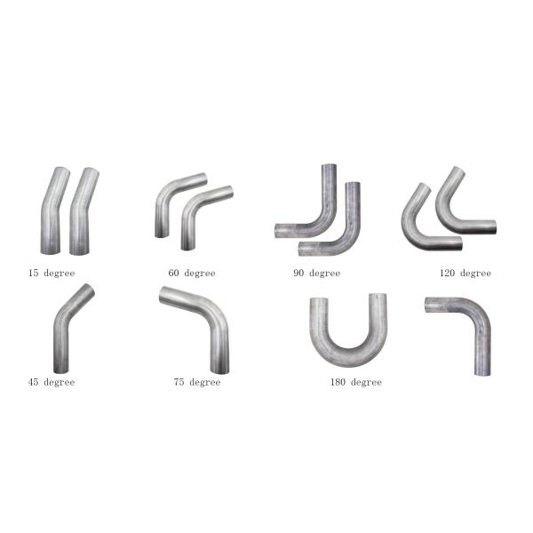 Mandrel Bend Aluminized Steel 16GA 2.5 60 Degree Exhaust Elbow